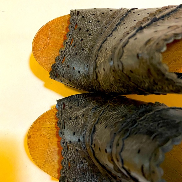 Jennika leather studded mules size 6 - Picture 2 of 12